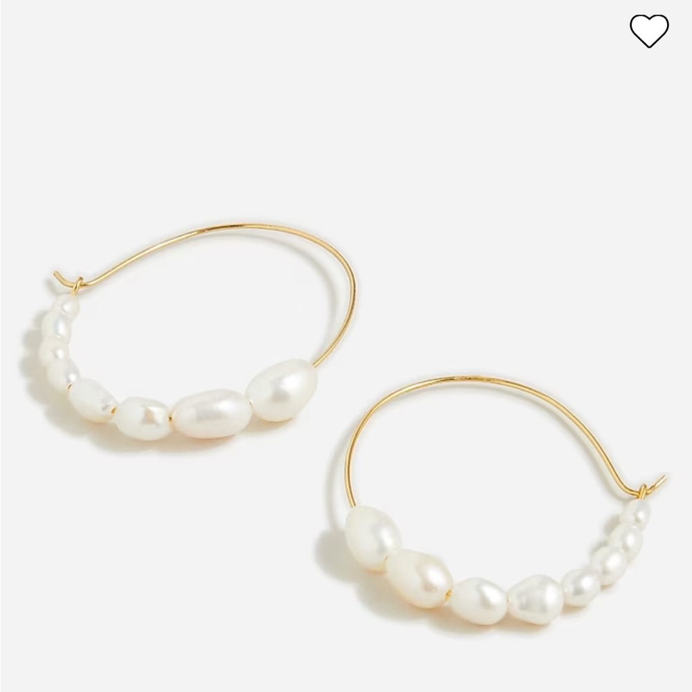 Jcrew freshwater pearl earrings